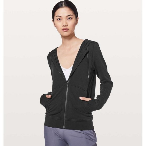 Lululemon Press Pause Jacket Black 10 - Picture 2 of 10
